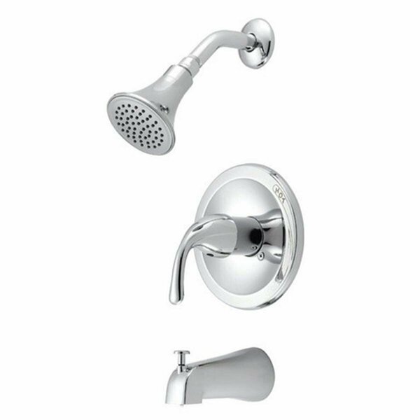 Comfortcorrect F1A14516CP-ACA2 1 Handle Tub & Shower Faucet in Chrome CO3314131